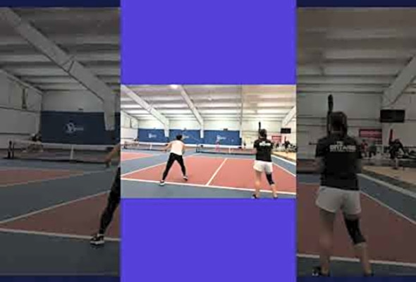 Pickleball! These Women Are Good! Fire Away! #shorts #pickleball