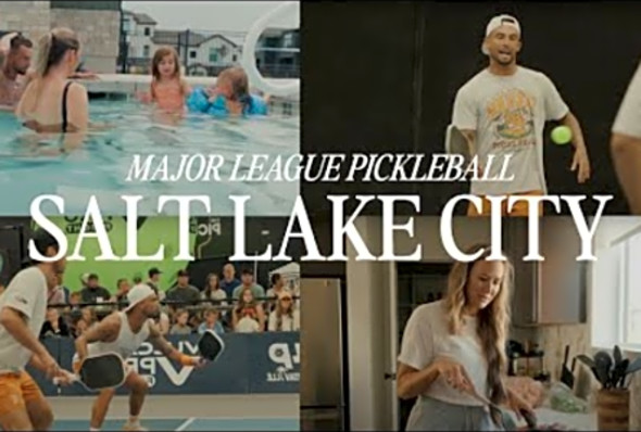 Salt Lake City Major League Pickleball Tournament - Family &amp; Pickleball Vlog