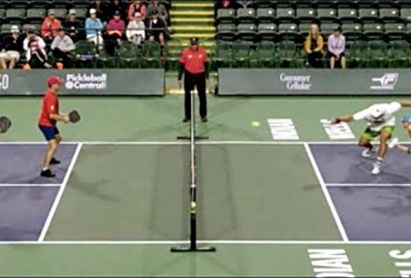 Hands Battle. Watch USA Pickleball Nationals all week long.