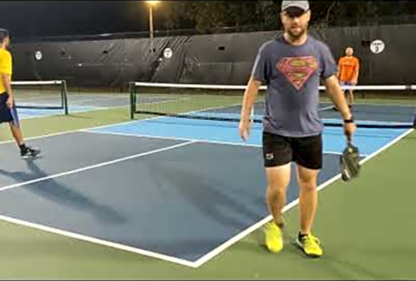 INTENSE TOP-SPIN HAND BATTLES! 4.0 Pickleball Rec Game at Midway Park in Myrtle Beach, SC