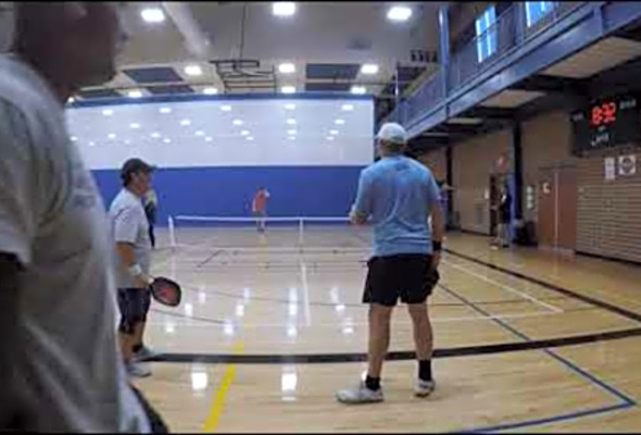 HCR Pickleball Cedar Park 4.0 Cesar &amp; Dave Dec. 2019 Game 2
