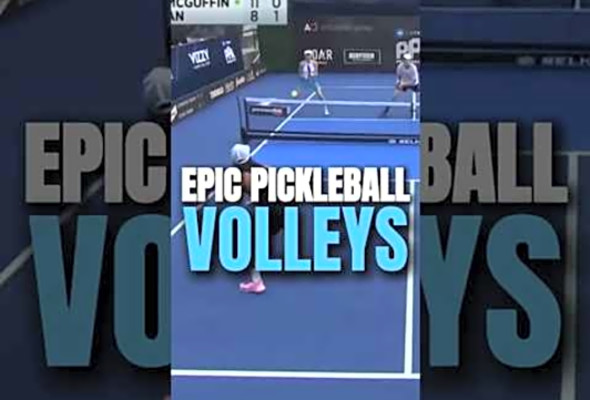 Epic Pickleball Volleys