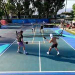 Bad Pickleball Pro Level Rec 5.5 Hayden Patriquin Erik Pailet Brendon Lo...