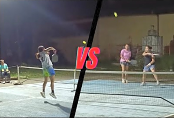 PICKLEBALL FRIENDLY GAME//DOUBLES WOMEN//CABADBARAN DINKERS//RALLY POINT #pickleball
