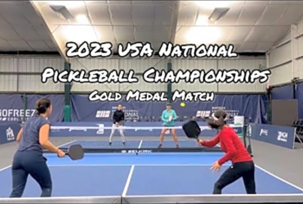 2023 USA Pickleball National Championships- Gold Medal Tiebreaker Match - 4.5 Doubles