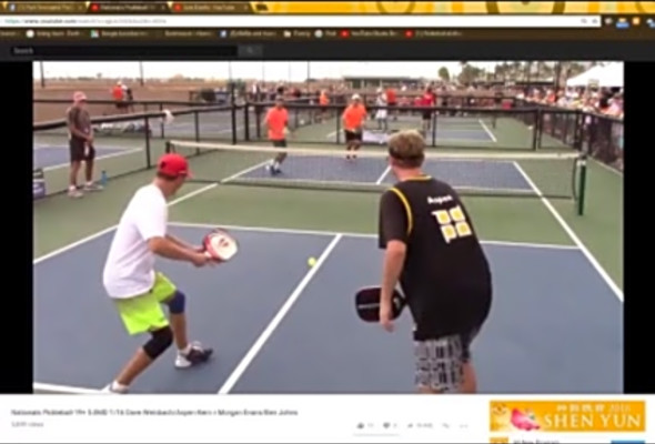 Pickleball Game Analysis: #2017usapaNationals 19 5.0 Men&#039;s Doubles Game 2