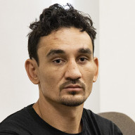 Max Holloway, photograph by Cpl. Samantha Sanchez