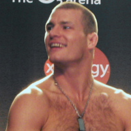 Michael Bisping, photograph by The original uploader was East718 at English Wikipedia.