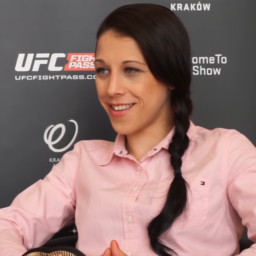 Joanna Jedrzejczyk, photograph by KRK.TV