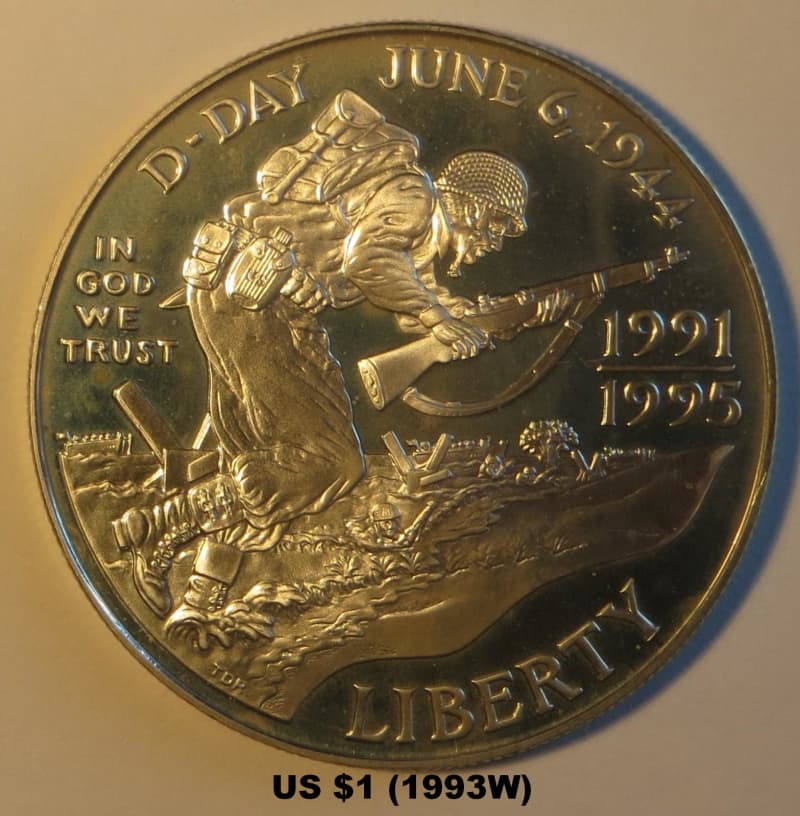 D-Day commemorative coin