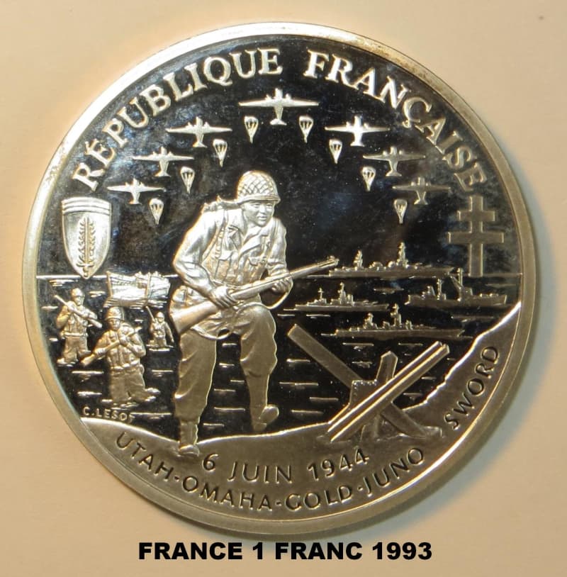 D-Day commemorative coin