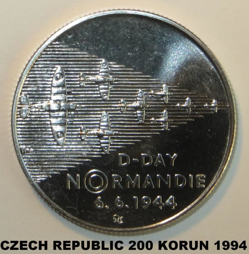 D-Day commemorative coin