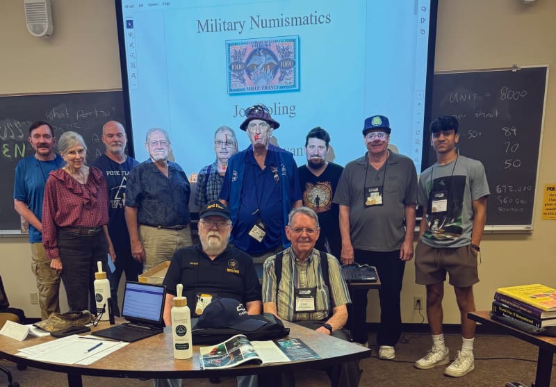 ANA Military Numismatics Summer Seminar class