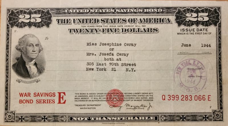Bond purchased on D-Day