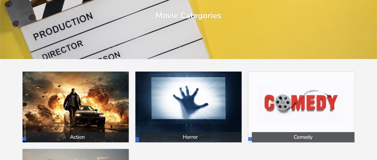 Screenshot of Rails-watch-list project