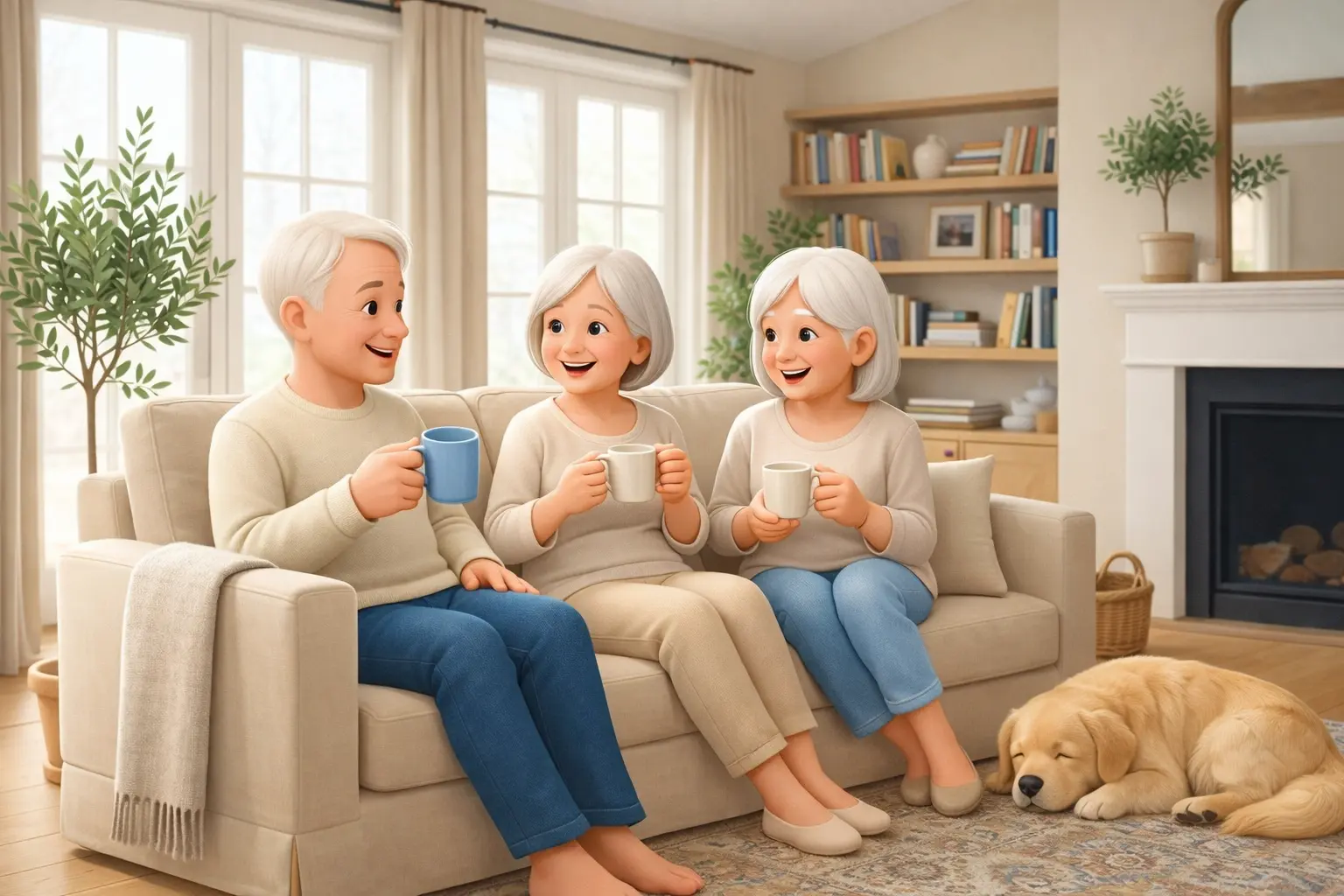 Colocation Senior : Économisez 500€/mois + Guide complet