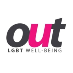 OUT LGBT Well-being logo image
