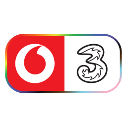 VodafoneThree logo image