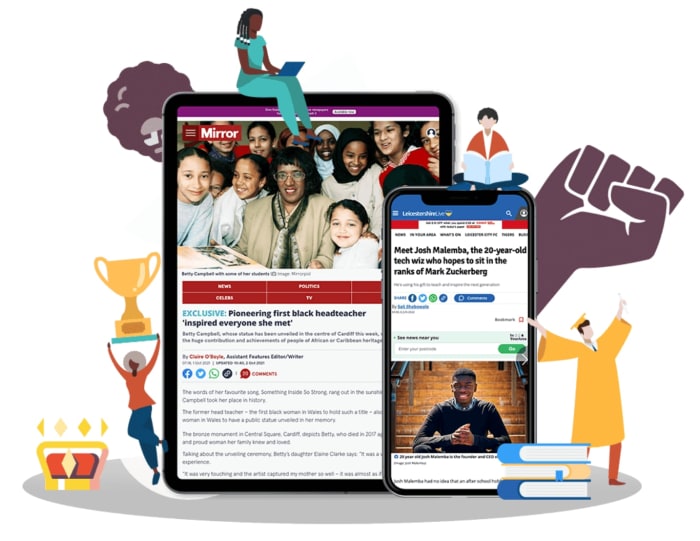 Reach relaunches Black History is Our History site with new stories and educational focus geared towards schools and children