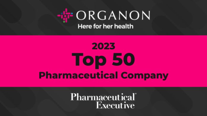 Organon Listed among Top 50 Pharma Companies in 2023