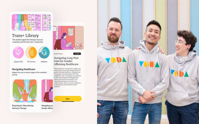 Voda launches the world’s largest free mental health resource for trans people