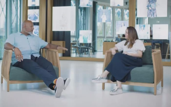 Talking Inclusion: Hannah Perry Meets John Amaechi OBE | Pride 2022 - Novartis