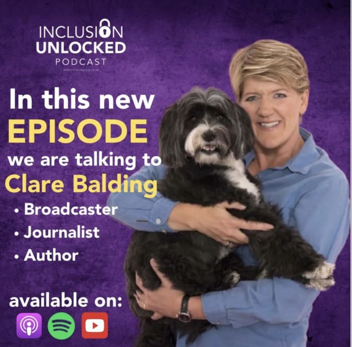Inclusion Unlocked, Episode 7: Clare Balding CBE on Wellbeing and Removing Barriers