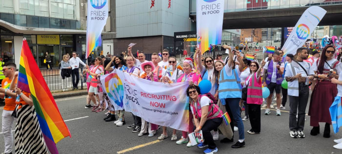 Compass Group UK & Ireland Attends 2024 Birmingham Pride Parade