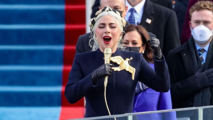 Gaga's Inauguration Performance Had Us Living for the Applause
