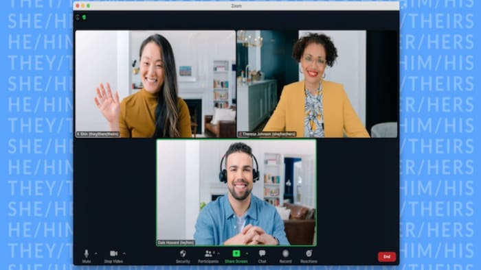 Zoom Adds New Feature Allowing Users To Include Their Preferred Pronouns