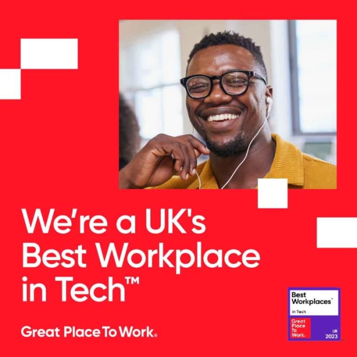 Softcat Has Been Recognised as One of the UK's Best Workplaces in Tech