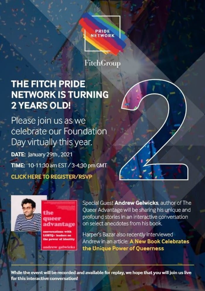 Fitch Pride Network Commemorates It’s 2nd Foundation Day