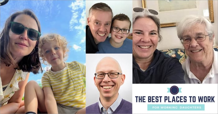 Elsevier named a “Best Place to Work for Working Daughters” (and sons)