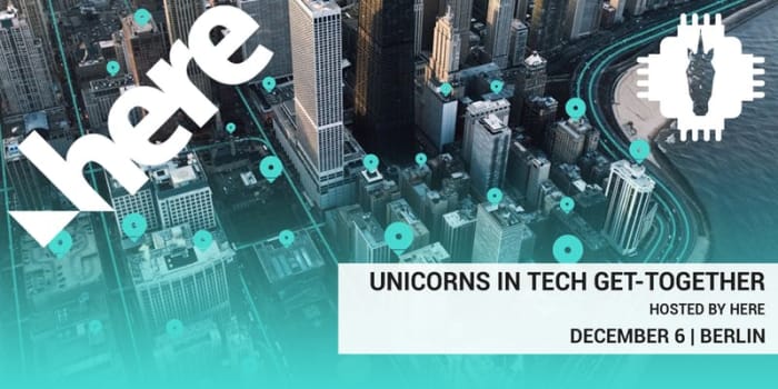 Get-Together: UNICORNS IN TECH meets HERE