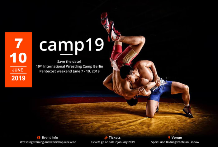 19TH INTERNATIONAL WRESTLING CAMP BERLIN
