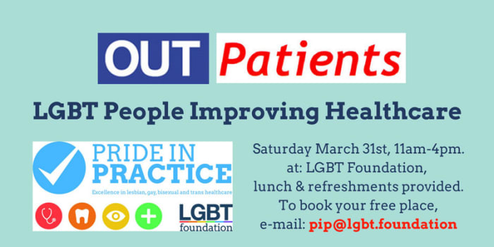 OUT Patients! LGBT People Improving Healthcare