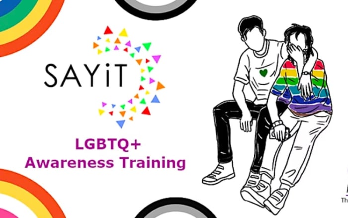 SAYiT: LGBTQ+ Awareness Training - CPD Accredited