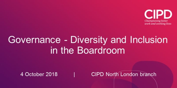 Governance - Diversity and Inclusion in the Boardroom