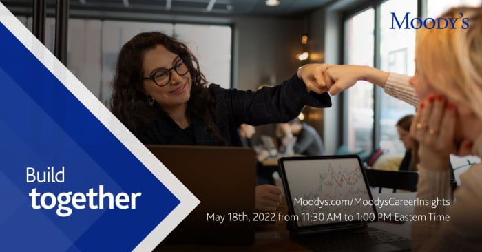 Moody's Career Insights Event  - May 18th