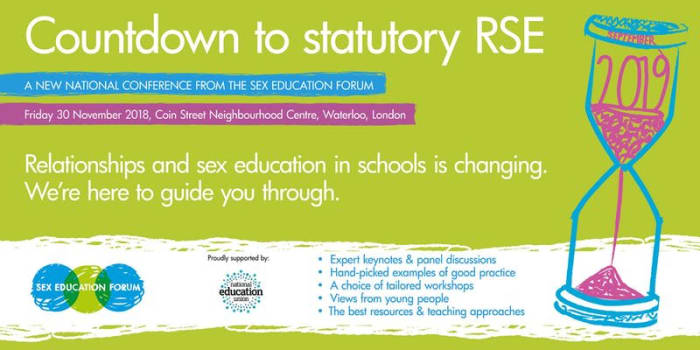 Conference: Countdown to statutory RSE