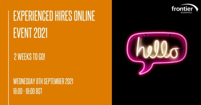 Experienced hires online event 2021