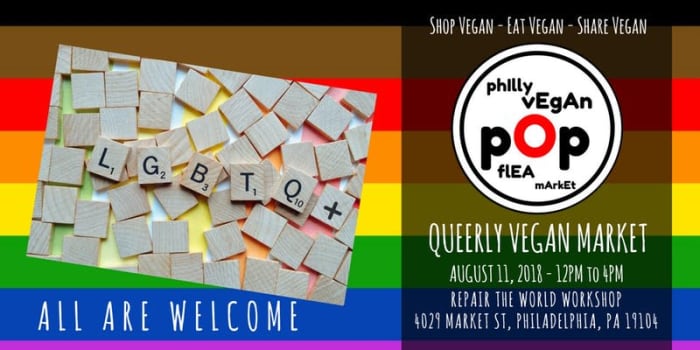 Philly Vegan Pop Flea - Queerly Vegan Market 2018