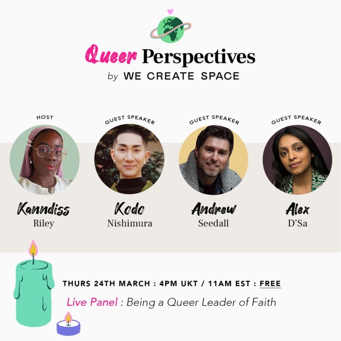 We Create Space: Queer Perspectives: Being a Queer Leader of Faith