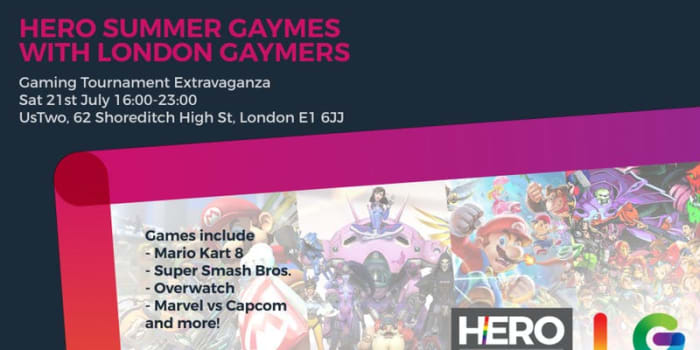 HERO Summer Gaymes with London Gaymers