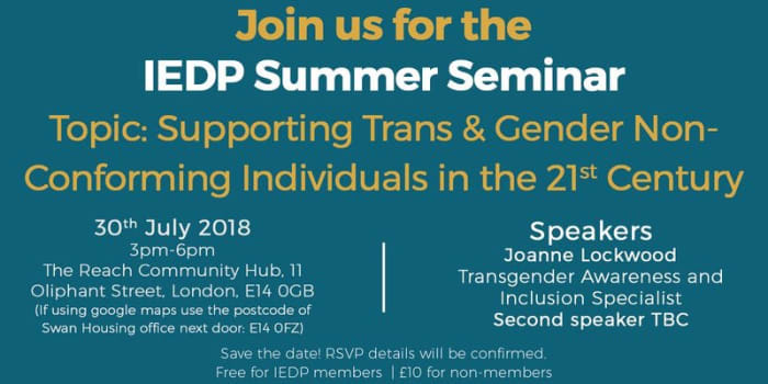 Supporting Trans & Gender non conforming individuals in the 21st century