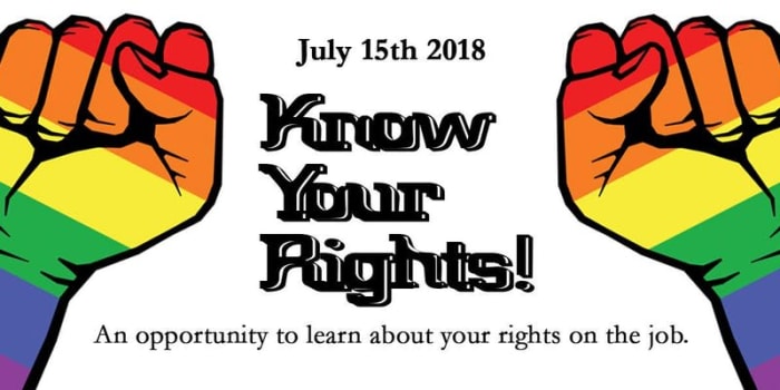 Know Your Rights! LGBTQ Allyship Training