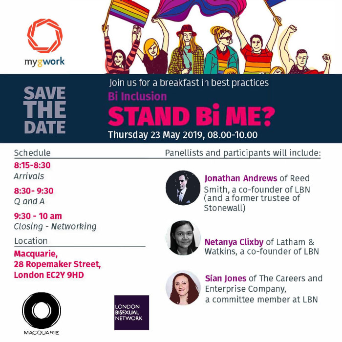 Stand Bi me? Breakfast in Best Practices on Bi Inclusion at Macquarie