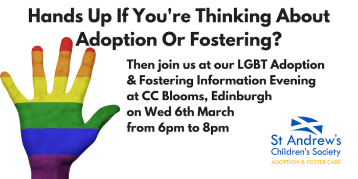 LGBT Adoption & Fostering Information Evening, Edinburgh