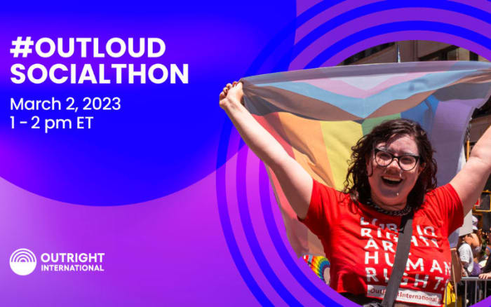Outright: Call for Volunteers - OutLoud SocialThon