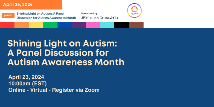 Shining Light on Autism: A Panel Discussion for Autism Awareness Month